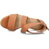 imageNaturalizer Soul Womens Goodtimes Crisscross Strappy Wedge SandalToffee