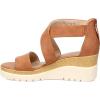 imageNaturalizer Soul Womens Goodtimes Crisscross Strappy Wedge SandalToffee Brown Synthetic