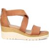 imageNaturalizer Soul Womens Goodtimes Crisscross Strappy Wedge SandalToffee Brown Synthetic