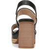 imageNaturalizer Soul Womens Holly Platform Slingback SandalBlack Smooth