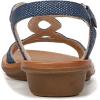 imageNaturalizer Soul Womens Solo Strappy Flat SandalBlue Textured Fabric