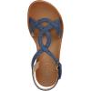 imageNaturalizer Soul Womens Solo Strappy Flat SandalBlue Textured Fabric
