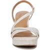 imageNaturalizer Womens Abby Strappy Platform Dress SandalBeige Snake Pattern