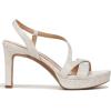 imageNaturalizer Womens Abby Strappy Platform Dress SandalBeige Snake Pattern