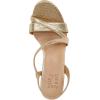imageNaturalizer Womens Abby Strappy Platform Dress SandalDark Gold Faux Leather