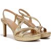 imageNaturalizer Womens Abby Strappy Platform Dress SandalDark Gold Faux Leather