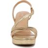 imageNaturalizer Womens Abby Strappy Platform Dress SandalDark Gold Faux Leather