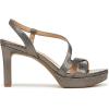 imageNaturalizer Womens Abby Strappy Platform Dress SandalPewter Lizard