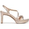 imageNaturalizer Womens Abby Strappy Platform Dress SandalRose Metallic
