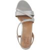 imageNaturalizer Womens Abby Strappy Platform Dress SandalSilver Textured