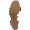 imageNaturalizer Womens Abby Strappy Platform Dress SandalTurtle Dove Grey Metallic