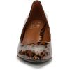 imageNaturalizer Womens Everly Pointed Toe Low Heel Stiletto PumpAnimal Print Cheetah Patent
