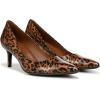 imageNaturalizer Womens Everly Pointed Toe Low Heel Stiletto PumpAnimal Print Cheetah Patent