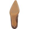 imageNaturalizer Womens Everly Pointed Toe Low Heel Stiletto PumpBanana Bread Brown Croc Leather