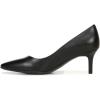 imageNaturalizer Womens Everly Pointed Toe Low Heel Stiletto PumpBlack Leather