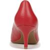 imageNaturalizer Womens Everly Pointed Toe Low Heel Stiletto PumpCrantini Red Leather