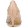 imageNaturalizer Womens Everly Pointed Toe Low Heel Stiletto PumpCreme Brulee Beige Leather