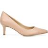 imageNaturalizer Womens Everly Pointed Toe Low Heel Stiletto PumpCreme Brulee Beige Leather