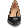 imageNaturalizer Womens Everly Pointed Toe Low Heel Stiletto PumpNavy Patent