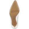 imageNaturalizer Womens Everly Pointed Toe Low Heel Stiletto PumpSilver Leather