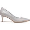 imageNaturalizer Womens Everly Pointed Toe Low Heel Stiletto PumpStone Grey Leather