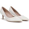 imageNaturalizer Womens Everly Pointed Toe Low Heel Stiletto PumpWarm White Glazed