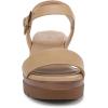 imageNaturalizer Womens Graciela Wedge SandalBirch Tan Brown