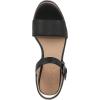 imageNaturalizer Womens Graciela Wedge SandalBlack Smooth