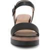 imageNaturalizer Womens Graciela Wedge SandalBlack Smooth
