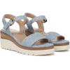 imageNaturalizer Womens Graciela Wedge SandalLight Denim Blue
