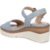 imageNaturalizer Womens Graciela Wedge SandalLight Denim Blue