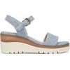 imageNaturalizer Womens Graciela Wedge SandalLight Denim Blue