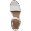 imageNaturalizer Womens Graciela Wedge SandalWhite Smooth