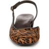 imageNaturalizer Womens Jayla Low Heel Slingback Dress ShoeAnimal Print Multi