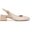 imageNaturalizer Womens Jayla Low Heel Slingback Dress ShoeBeige Woven Fabric