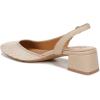 imageNaturalizer Womens Jayla Low Heel Slingback Dress ShoeBeige Woven Fabric