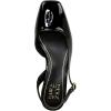 imageNaturalizer Womens Jayla Low Heel Slingback Dress ShoeBlack Faux Leather