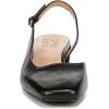 imageNaturalizer Womens Jayla Low Heel Slingback Dress ShoeBlack Leather