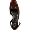 imageNaturalizer Womens Jayla Low Heel Slingback Dress ShoeCappuccino Brown Faux Leather