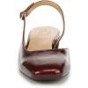imageNaturalizer Womens Jayla Low Heel Slingback Dress ShoeCranberry Red Patent