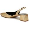 imageNaturalizer Womens Jayla Low Heel Slingback Dress ShoeDark Gold Leather