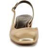 imageNaturalizer Womens Jayla Low Heel Slingback Dress ShoeDark Gold Leather