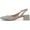 imageNaturalizer Womens Jayla Low Heel Slingback Dress ShoePistachio Green Suede