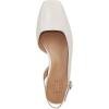 imageNaturalizer Womens Jayla Low Heel Slingback Dress ShoeWarm White Leather