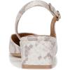 imageNaturalizer Womens Jayla Low Heel Slingback Dress ShoeWhite Snake Pattern Leather