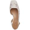 imageNaturalizer Womens Jayla Low Heel Slingback Dress ShoeWhite Snake Pattern Leather