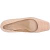 imageNaturalizer Womens Karina Low Block Heel Square Toe PumpAlmond Crocco