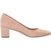 imageNaturalizer Womens Karina Low Block Heel Square Toe PumpAlmond Crocco