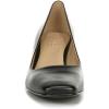 imageNaturalizer Womens Karina Low Block Heel Square Toe PumpBlack Leather
