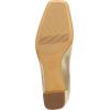 imageNaturalizer Womens Karina Low Block Heel Square Toe PumpChampagne Gold Leather